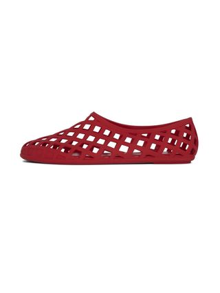 Jeffrey Campbell Jellz Sandals Red