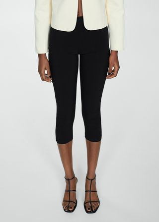 Capri Leggings With Zipper