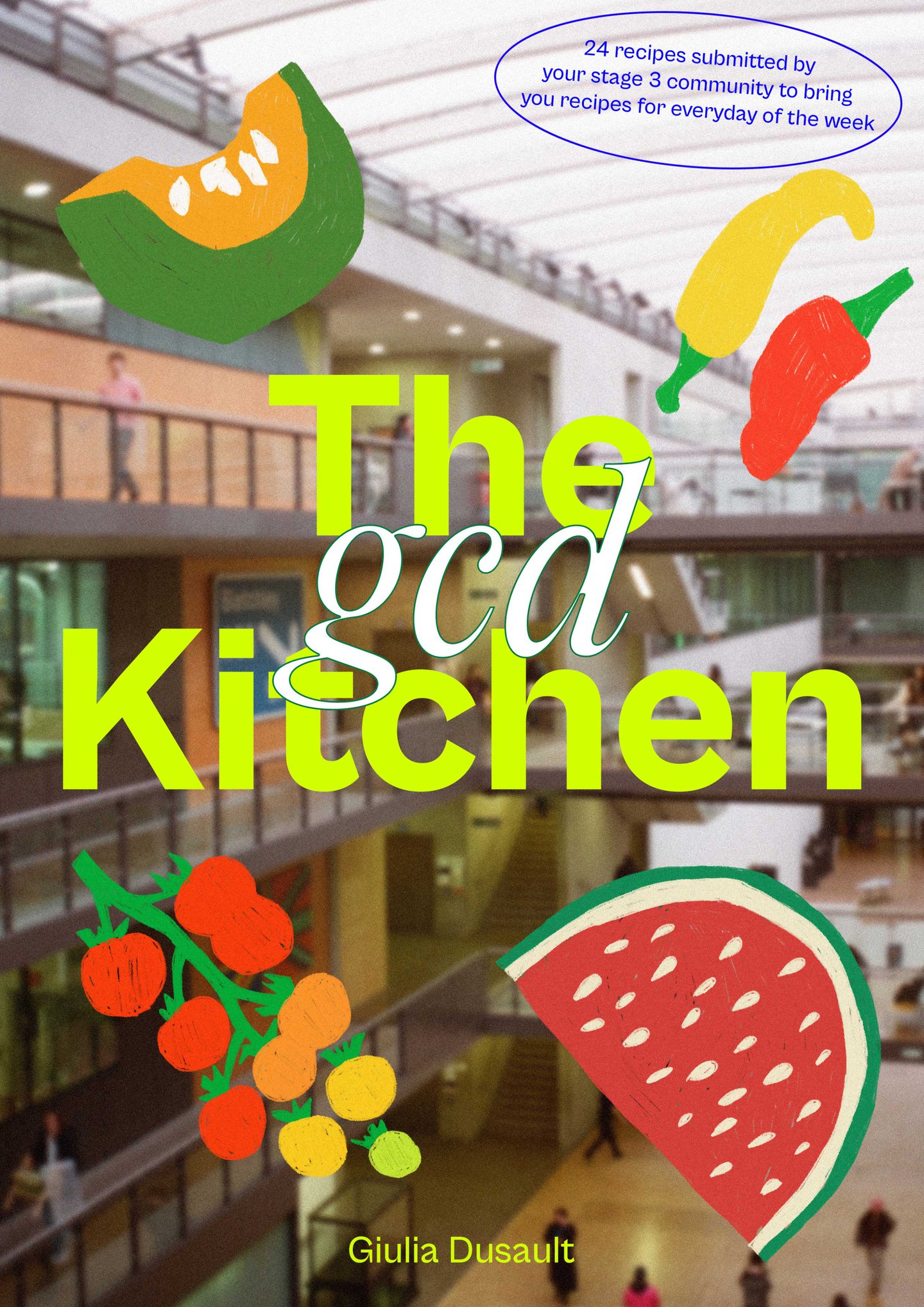 Graphic communication students at CSM have come together to create a cookbook