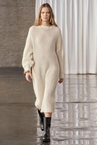 Alpaca Blend Knit Dress