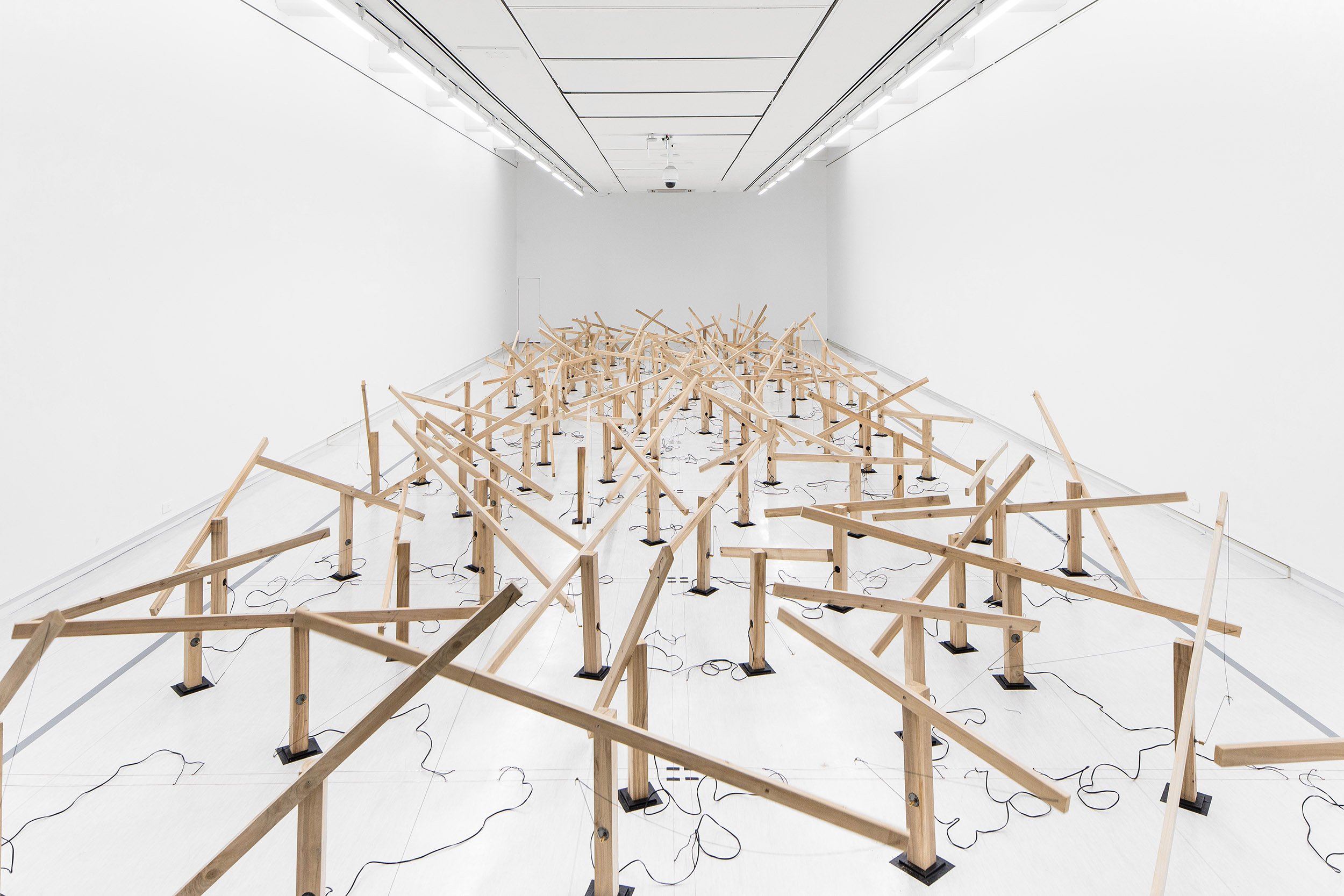 Zimoun’s Extraordinary Mechanical Installations Are An Immersive Experience Of Sound And Motion